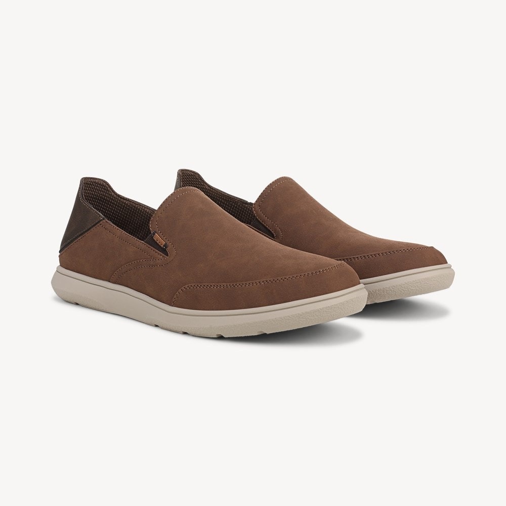 Dr. Scholl's Tan Slip-On Loafers